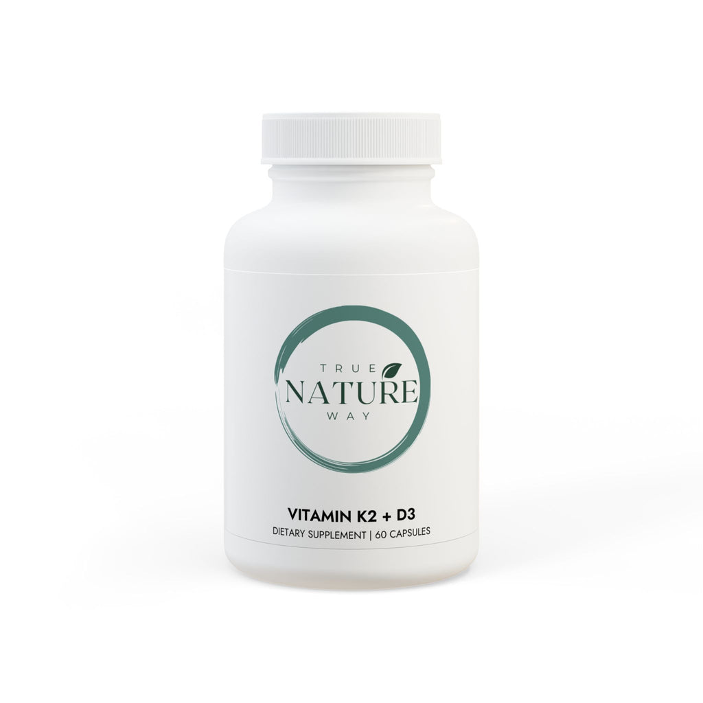 Vitamin K2 + D3 Supplement (60 Capsules)